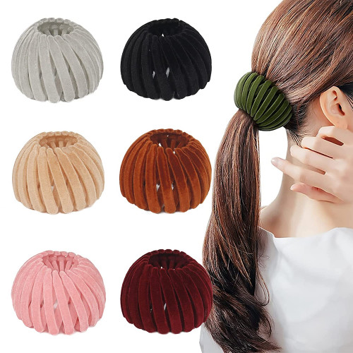 Women Bird Nest Expanding Hairpin 