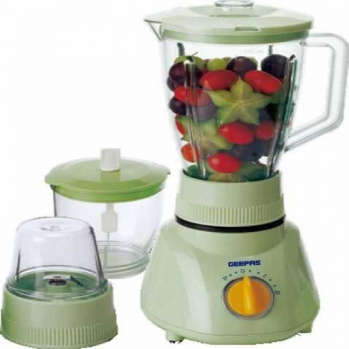 Geepas Gsb1514 3 In 1 Super Blender With Safety Lock (Green)