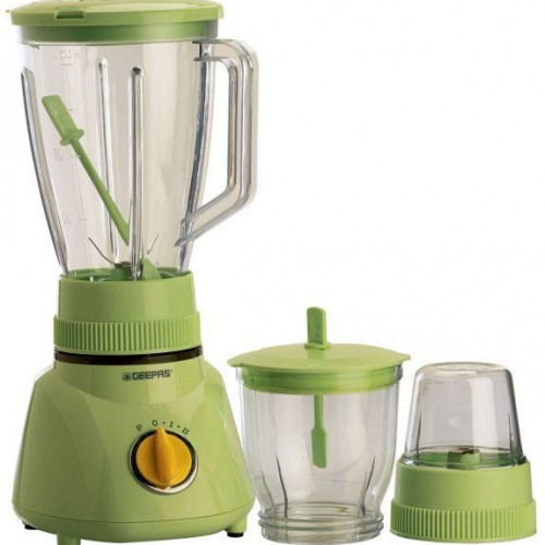 Geepas Gsb1514 3 In 1 Super Blender With Safety Lock (Green)