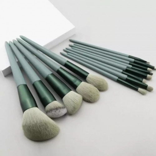 13Pcs/Set Makeup Brush Set Soft Bristles Quick-drying Safe Smooth