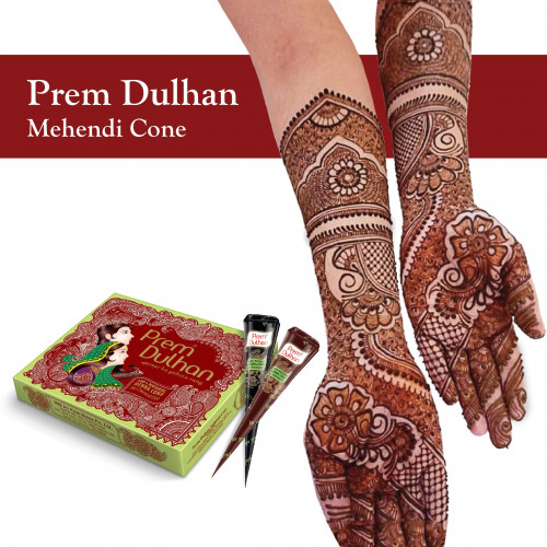 Prem Dulhan Mehandi Cone 12 Pcs