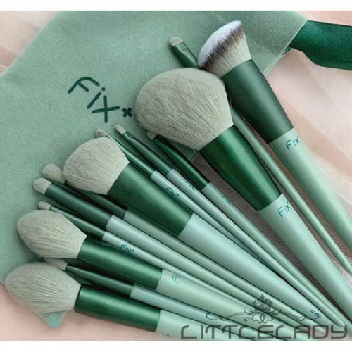 13Pcs/Set Makeup Brush Set Soft Bristles Quick-drying Safe Smooth