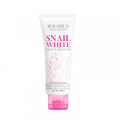 Snail White Face Wash Foam Facial Cleanser