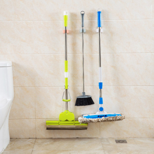 Mop Hook Broom Storage Rack