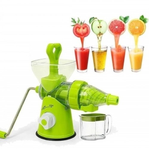 Manual Hand Juice Maker Plastic Handel