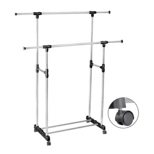 Double Pole Cloth Rack