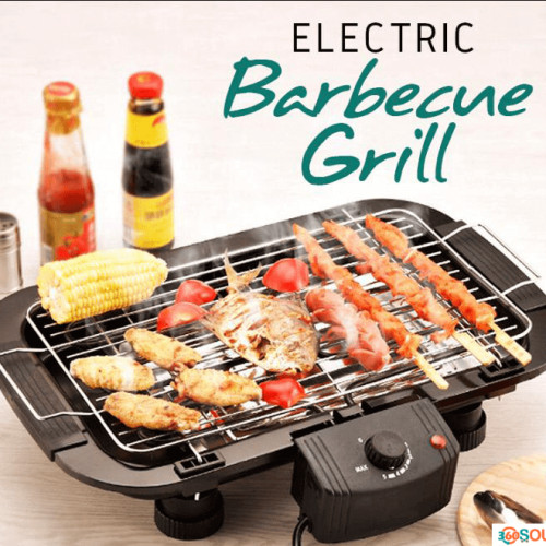 ELECTRIC BBQ GRILL MACHINE - BLACK