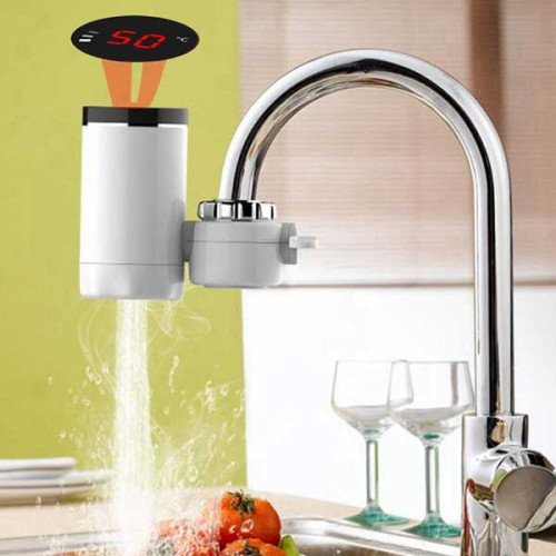 Hot Water Faucet Heater Tap With Indicator Light/LCD Display