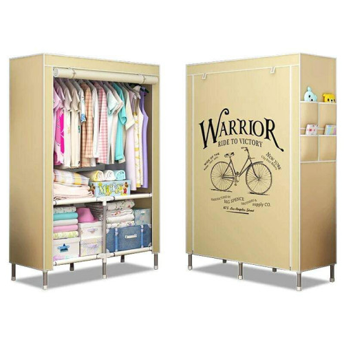 Creative Art Portable Cloth And Storage Wardrobe Cabinet