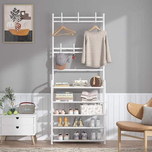 Multifunctional Organizer Coat Rack