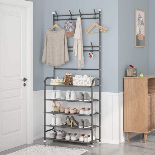 Multifunctional Organizer Coat Rack