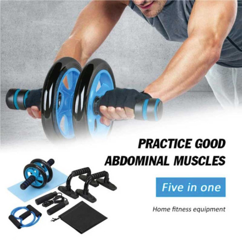 Fitness Exercise Wheel Set