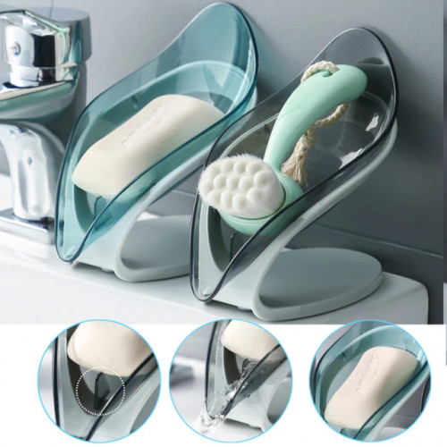 Leaf Shaped Soap box Dish Bathroom Soap Holder