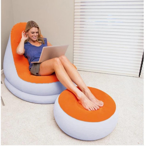 Inflatable Chair & Foot Tool