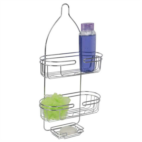 Hanging Rack Bathroom Shower Caddy, Chrome