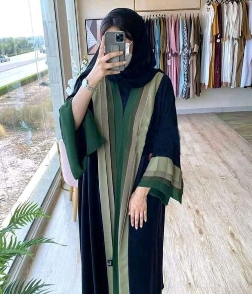 BASIC PLAIN UMBRELLA ABAYA -EGhut