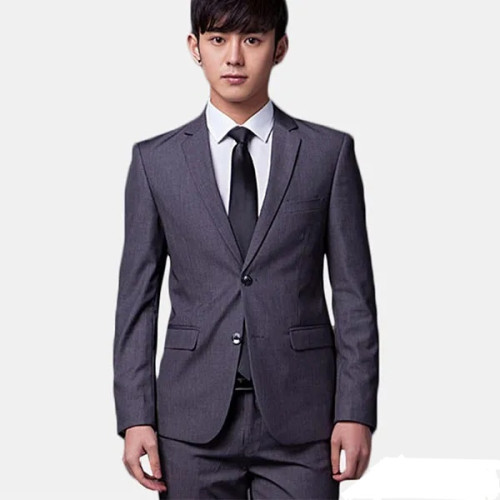 Double Button Slim Fit Blazer for Men