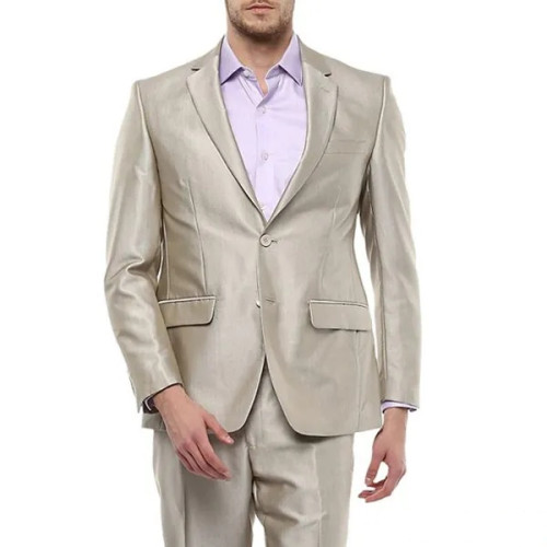 Double Button Slim Fit Blazer for Men