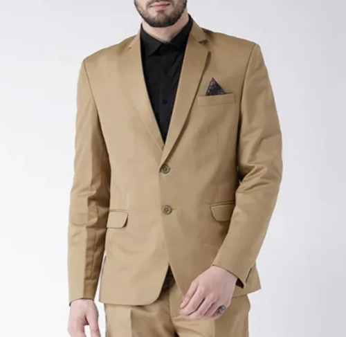 Double Button Slim Fit Blazer for Men