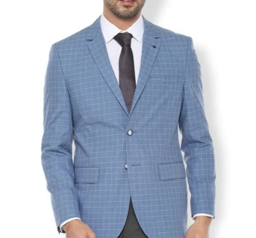 Double Button Slim Fit Blazer for Men