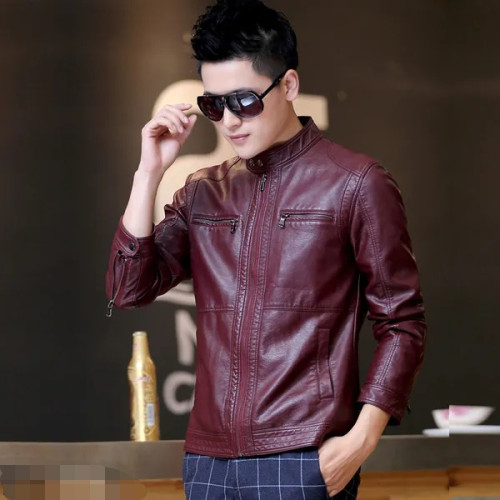 Biker Top Model Genuine Leather Jacket