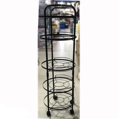 Stainless Steel 5 Layer Kitchen Pot Rack