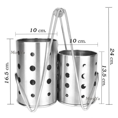 Stainless Steel Spoon Knife Fork Storage Box