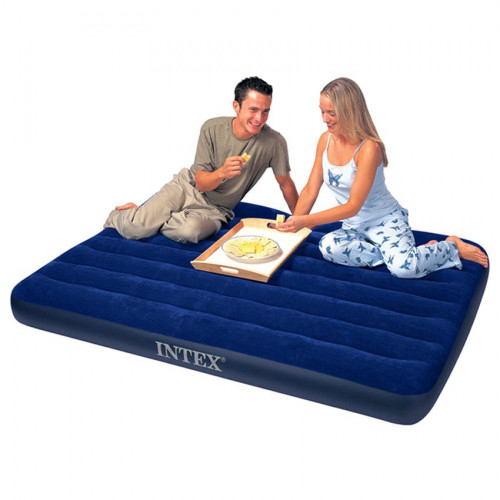 Double Intex Air Bed with Pumper