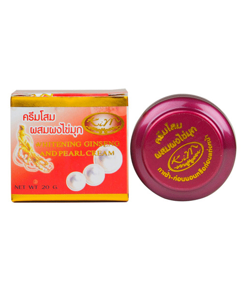 Whitening Ginseng and Pearl Cream 20g