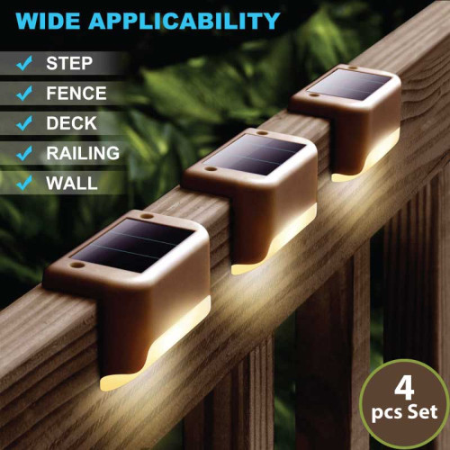 LED Solar Step Lights