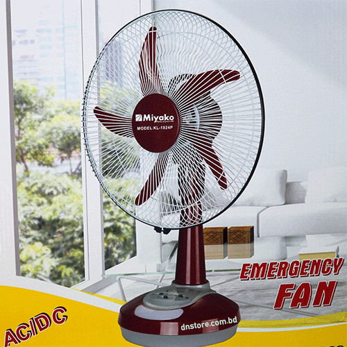 Miyako Rechargeable Fan KL-1024P