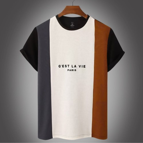Short Sleeve 100% Cotton- Premium Quality T-Shirt- For Men's 