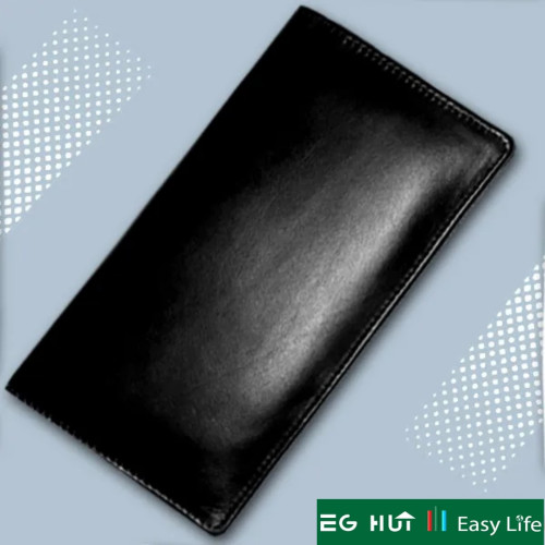 Genuine Leather Long Wallet