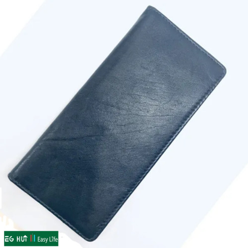 Genuine Leather Long Wallet