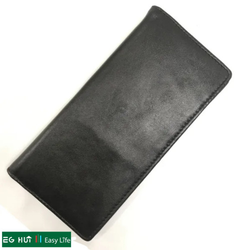 Genuine Leather Long Wallet