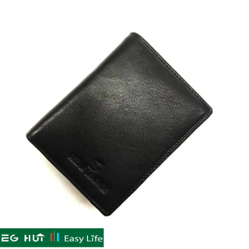 Genuine Leather Short Wallet
