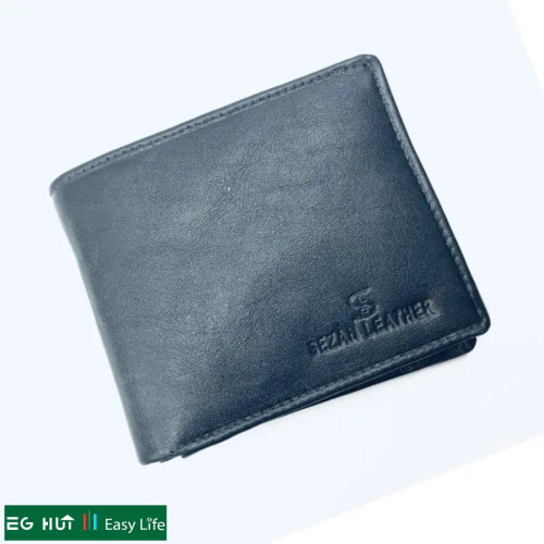 Genuine Leather Short Wallet