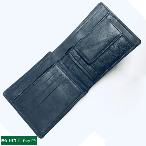 Genuine Leather Short Wallet