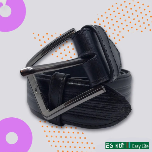 Genuine Leather Belt Black 