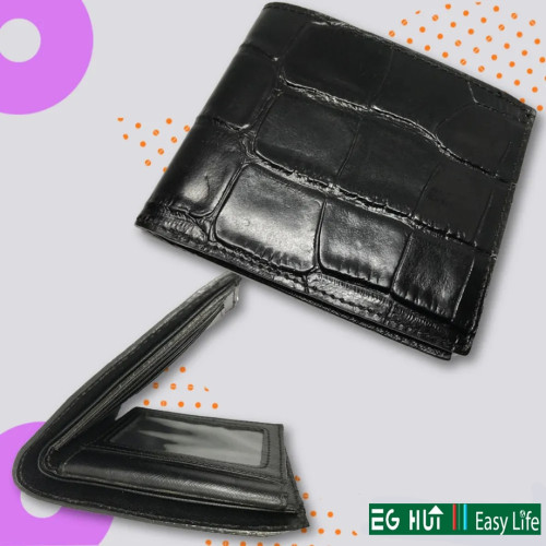 Genuine Leather Short Wallet