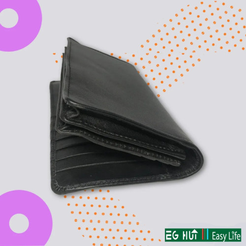 Genuine Leather Long Wallet