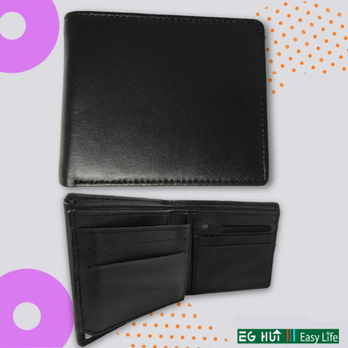 Genuine Leather Short Wallet