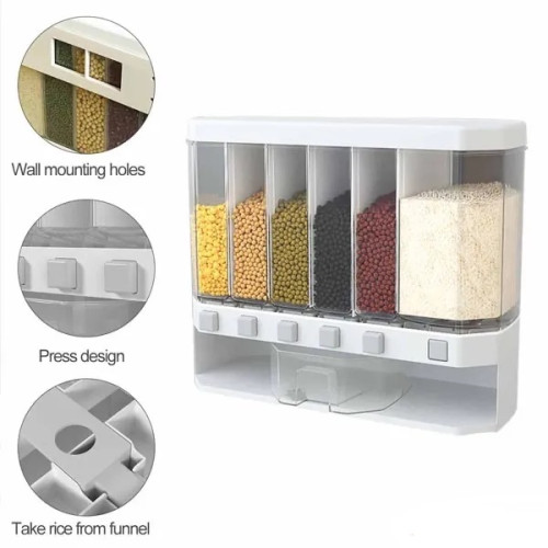 10KG- Wall Mounted Dry Food Container