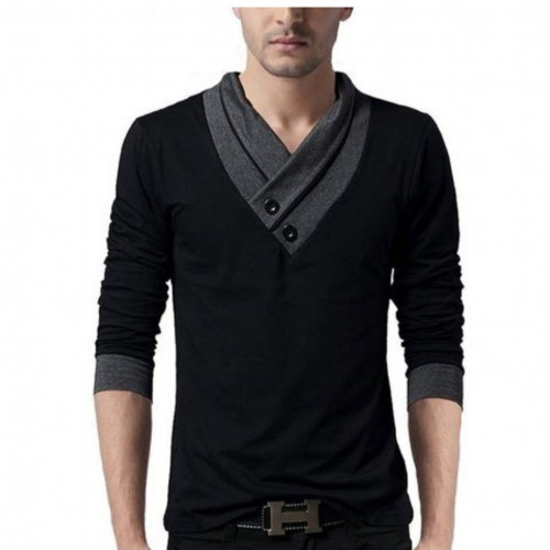 Men's Hoodies Long Sleeve Sweatshirt Winter Solid Color