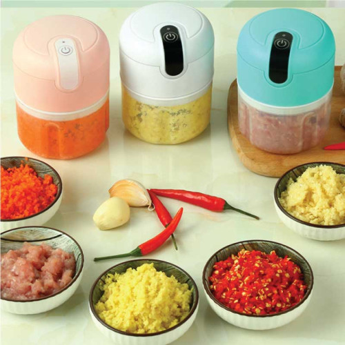 Rechargeable Electric Food Chopper Crusher Cutter