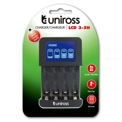 UNIROSS LCD CHARGER BY MICRO USB