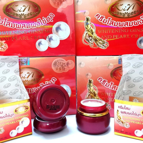 Whitening Ginseng and Pearl Cream 20g