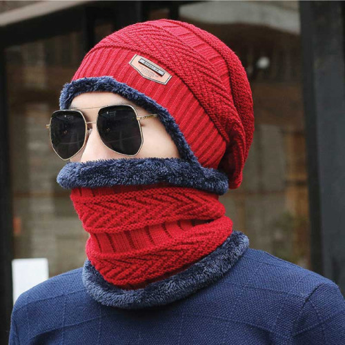 Winter Hat with Neck Warmer