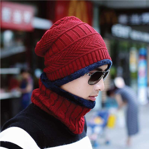 Winter Hat with Neck Warmer