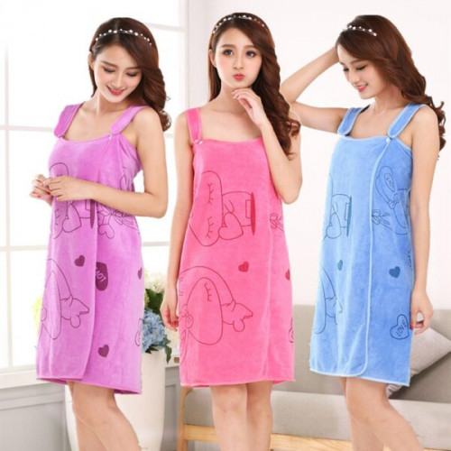 Womens Bath Skirt Towel